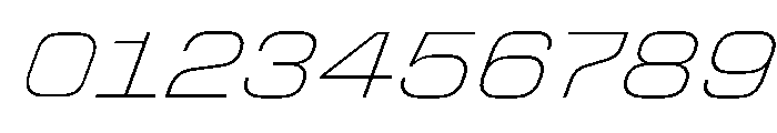 StardustVAR SemiExpandedThinItalic Instance Font OTHER CHARS