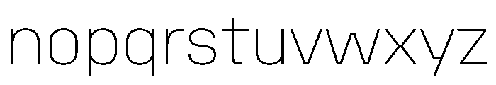 StardustVAR Thin Instance 75ab864e Font LOWERCASE