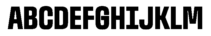 StardustVAR UltraCondensedBold Instance 57f5a3a3 Font UPPERCASE