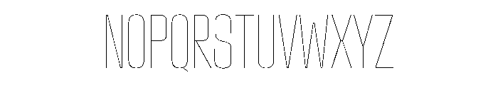 StardustVAR UltraCondensedHairline Instance 622270c2 Font UPPERCASE