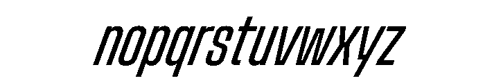 StardustVAR UltraCondensedItalic Instance 10c36c3f Font LOWERCASE