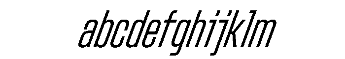 StardustVAR UltraCondensedLightItalic Instance FONT