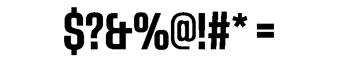 StardustVAR UltraCondensedSemiBold Instance Font OTHER CHARS