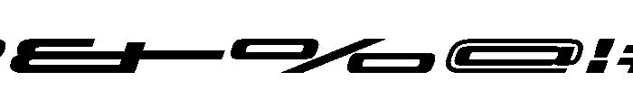 StardustVAR UltraExpandedBoldItalic Instance Font OTHER CHARS