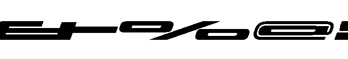 StardustVAR UltraExpandedExtraBlackItalic Instance Font OTHER CHARS