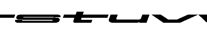 StardustVAR UltraExpandedExtraBoldItalic Instance 1c446929 Font LOWERCASE