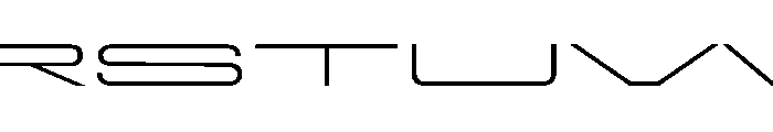 StardustVAR UltraExpandedExtraLight Instance Font UPPERCASE
