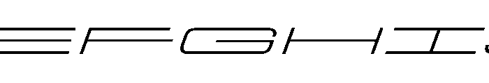 StardustVAR UltraExpandedExtraLightItalic Instance Dab56ee1 Font UPPERCASE