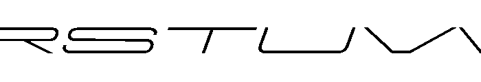 StardustVAR UltraExpandedExtraLightItalic Instance Dab56ee1 Font UPPERCASE