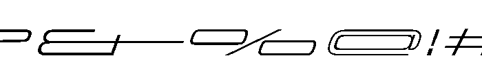 StardustVAR UltraExpandedExtraLightItalic Instance Font OTHER CHARS
