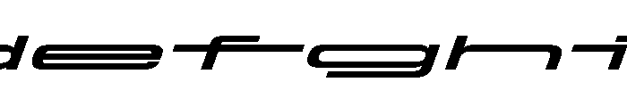 StardustVAR UltraExpandedMediumItalic Instance FONT