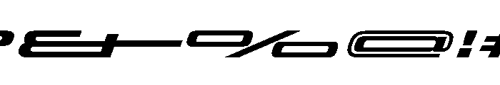 StardustVAR UltraExpandedSemiBoldItalic Instance Font OTHER CHARS