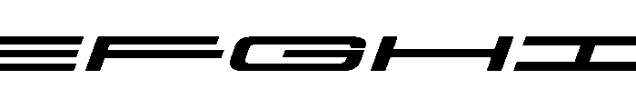 StardustVAR UltraExpandedSemiBoldItalic Instance Font UPPERCASE