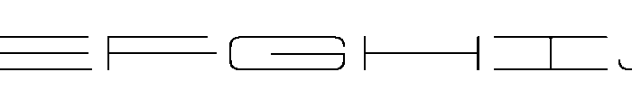 StardustVAR UltraExpandedThin Instance Font UPPERCASE