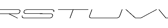 StardustVAR UltraExpandedThinItalic Instance 3eab08cb Font UPPERCASE