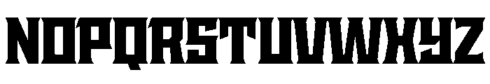Staten Black Instance Font UPPERCASE