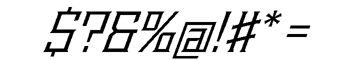 Staten BookOblique Instance Font OTHER CHARS