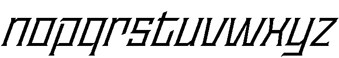 Staten BookOblique Instance Font LOWERCASE