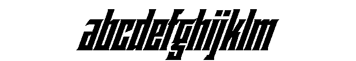Staten CompressedBlackOblique Instance FONT