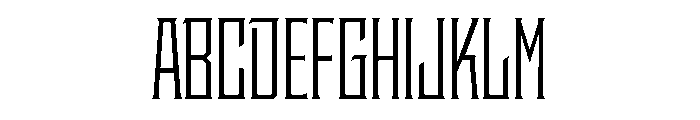 Staten CompressedBook Instance Font UPPERCASE