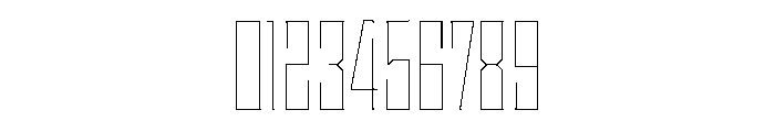 Staten CompressedHairline Instance Font OTHER CHARS