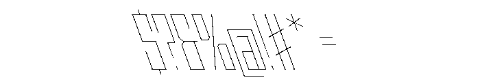 Staten CompressedHairlineReverse Instance Font OTHER CHARS