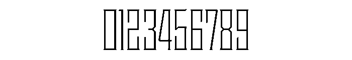 Staten CompressedLight Instance Font OTHER CHARS