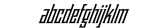Staten CompressedSemiboldOblique Instance FONT