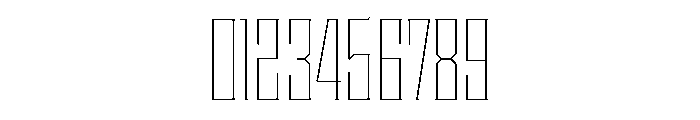 Staten CompressedThin Instance Font OTHER CHARS