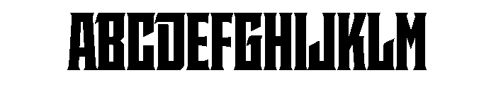 Staten CondensedBlack Instance Font UPPERCASE