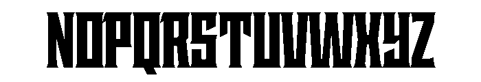 Staten CondensedBlack Instance Font UPPERCASE