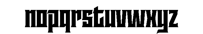 Staten CondensedBlack Instance Font LOWERCASE