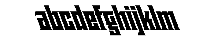 Staten CondensedBlackReverse Instance FONT