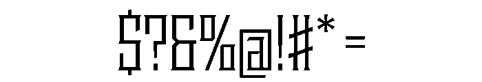 Staten CondensedBook Instance Font OTHER CHARS