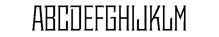 Staten CondensedBook Instance Font UPPERCASE