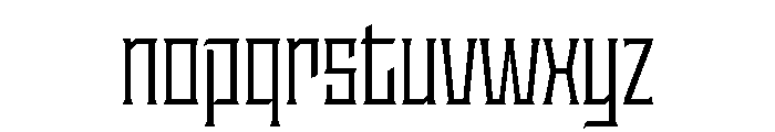 Staten CondensedBook Instance Font LOWERCASE