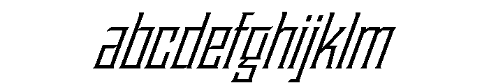 Staten CondensedBookOblique Instance FONT