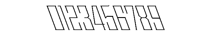 Staten CondensedExtraLightReverse Instance Font OTHER CHARS