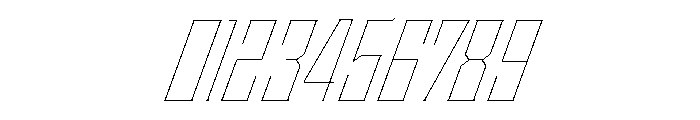 Staten CondensedHairlineOblique Instance Font OTHER CHARS