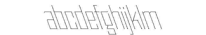 Staten CondensedHairlineReverse Instance FONT