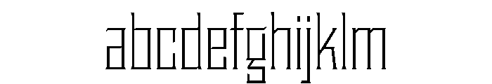 Staten CondensedLight Instance FONT