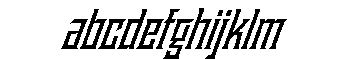 Staten CondensedSemiboldOblique Instance FONT
