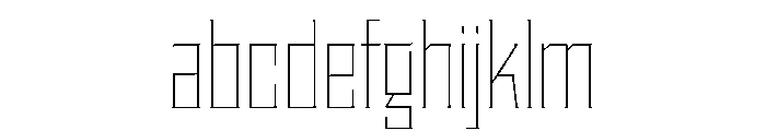 Staten CondensedThin Instance FONT