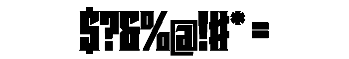 Staten CondensedUltra Instance Font OTHER CHARS