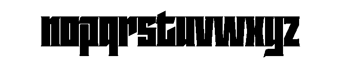 Staten CondensedUltra Instance Font LOWERCASE
