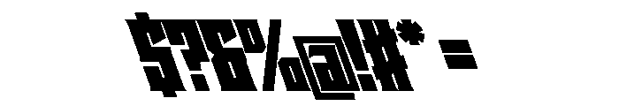 Staten CondensedUltraReverse Instance Font OTHER CHARS
