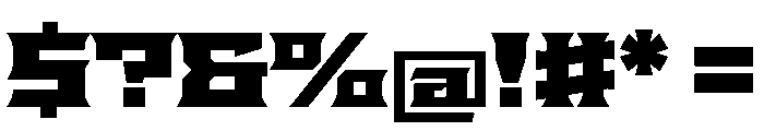 Staten ExpandedBlack Instance Font OTHER CHARS