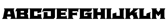 Staten ExpandedBlack Instance Font UPPERCASE