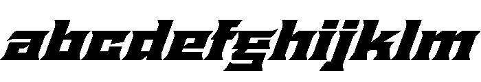 Staten ExpandedBlackOblique Instance FONT
