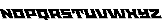 Staten ExpandedBlackReverse Instance Font UPPERCASE